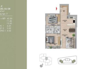 Bán gấp căn hộ 2pn 2vs 86m2, udic westlake, view liên cơ ngoại giao đoàn