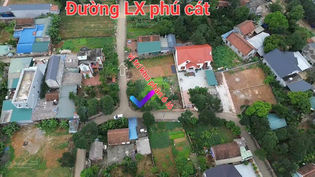 Hoa hậu thôn 3 phú cát 100m2 thổ cư trung tâm xã, giáp đường dh09, tổ hợp y tế, khu công nghệ cao