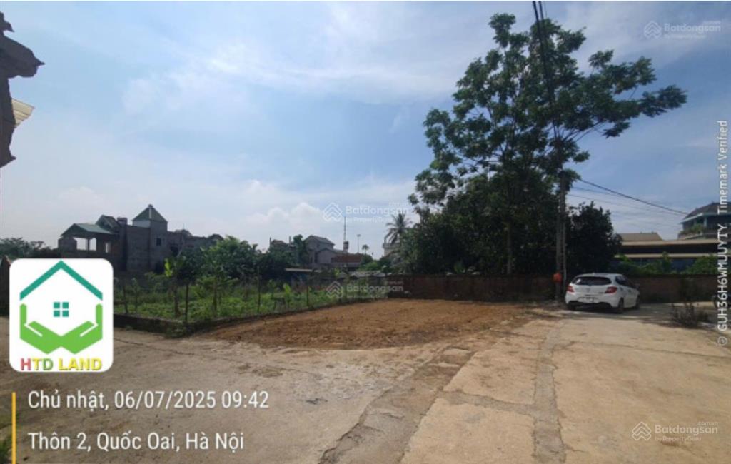 Bán lô góc 110m² siêu đẹp đường ô tô tránh sát chợ, trung tâm hành chính xã phú cát giá rẻ .