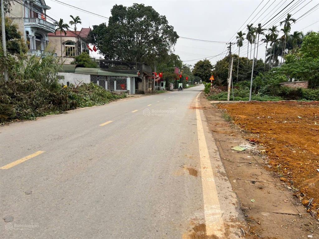 Bán lô đất mặt đường tl916 trung tâm cổ đông, sơn tây kinh doanh sầm uất & đh quốc gia hòa lạc