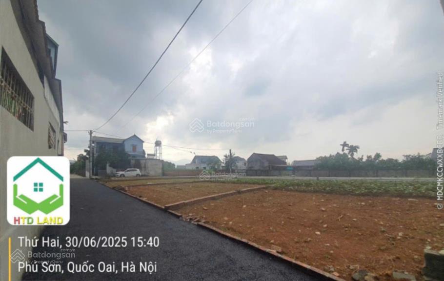 Bán đất thôn 2 phú cát 100m² sát chợ, trường học gần kcn bắc phú cát, giá chỉ nhỉnh 2 tỷ