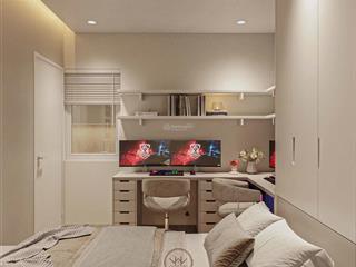 Bán cc 73m2 tại làng việt kiều châu âu euroland, 6,1 tỷ, 2pn, 2wc, full nội thất cao cấp