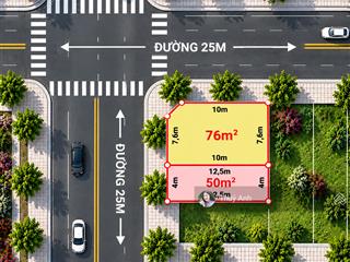 Chính chủ cần bán đất tái định cư thôn văn, phường thanh liệt dt 76m2 mặt tiền 10m góc đường 25m