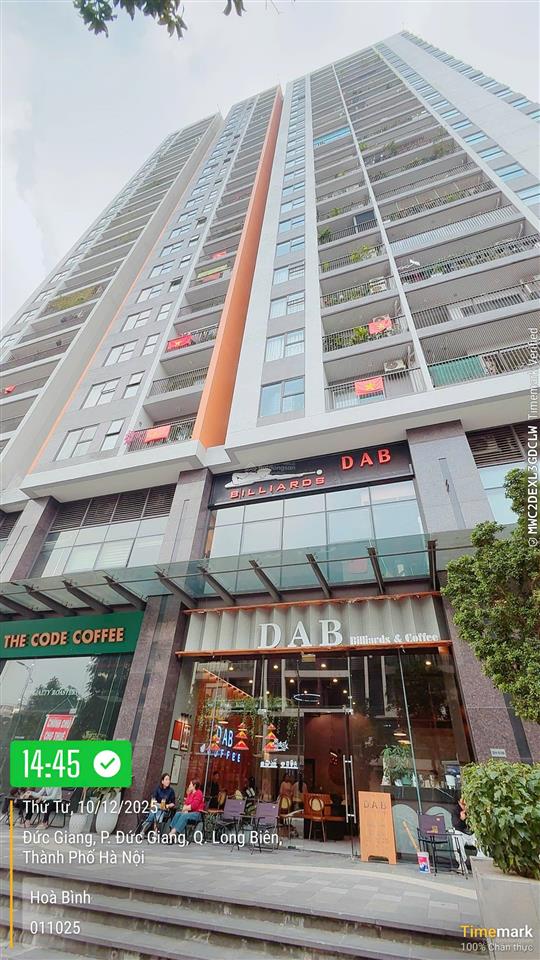 Cho thuê căn hộ 40m2 khai sơn city tầng 3, full wc + bếp, giá 7tr/tháng