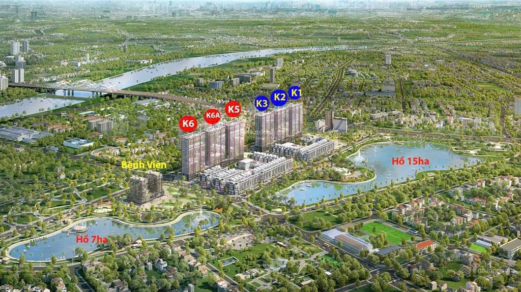 Bán căn chung cư dự án khai sơn city
dt 96,87m 3 phòng ngủ, 2 wc nhà mới nguyên bản