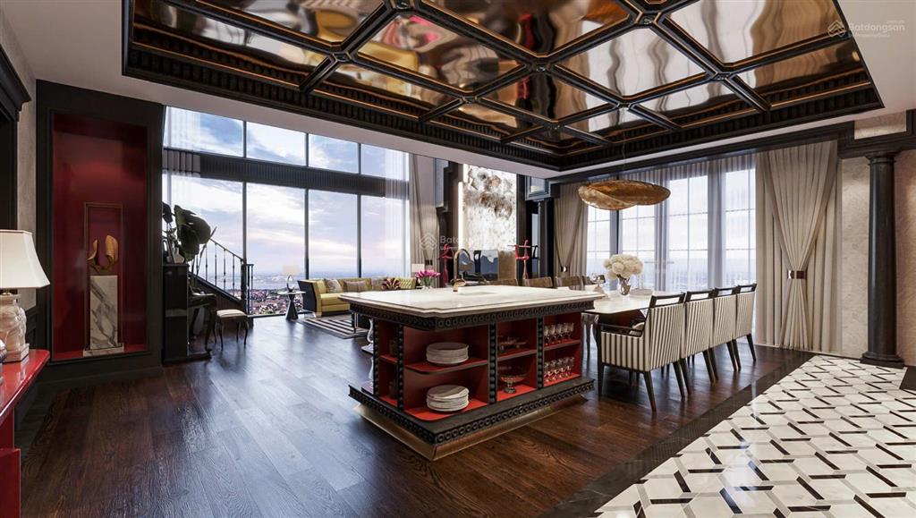 Bán penthouse khai sơn city  167m²  view sông hồng & sông đuống  giá tốt
