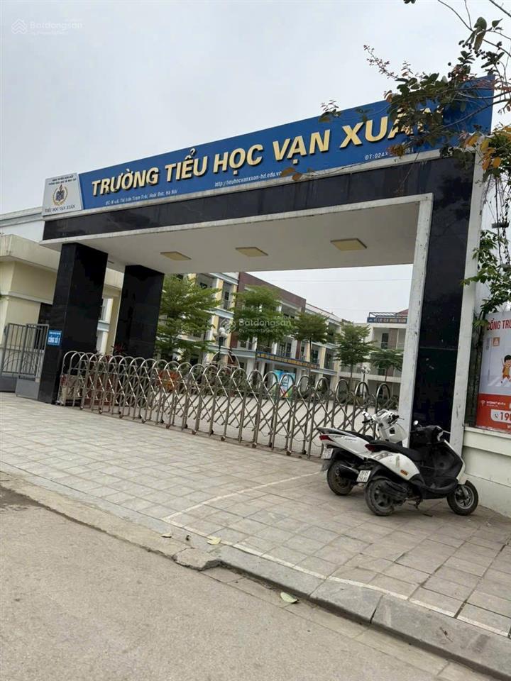 Bán gấp lô góc sổ đỏ riêng dt 72.8m2 dịch vu tt trôi lideco