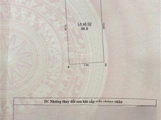 Bán đất diện tích 98.8m2 mặt tiền 7m khu phố an dương vương  tây hồ  hà nội 0981 222 ***