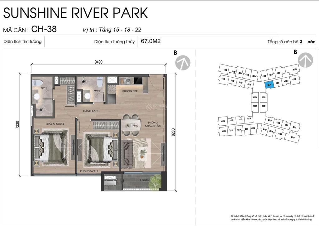 Chính thức nhận booking sunshine river park  kdt ciputra hà nội