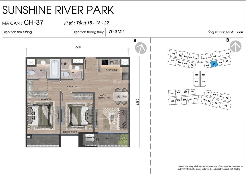 Chính thức nhận booking sunshine river park  kdt ciputra hà nội
