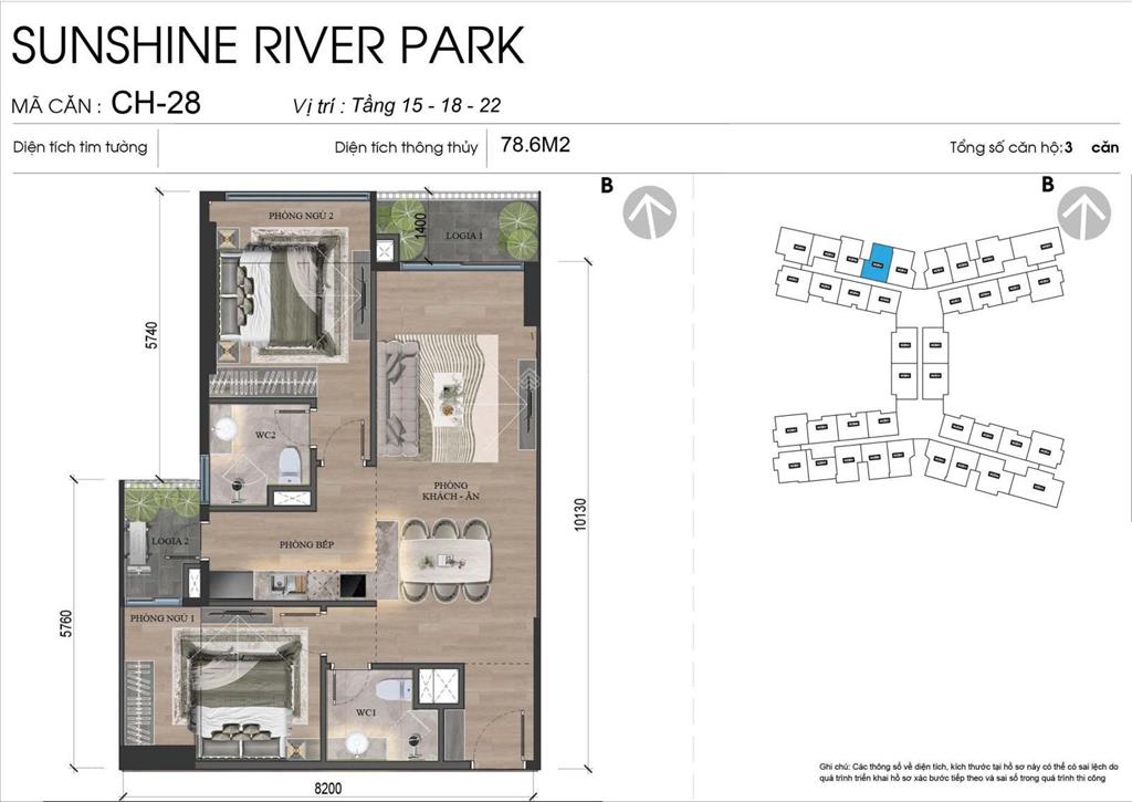 Chính thức nhận booking sunshine river park  kdt ciputra hà nội