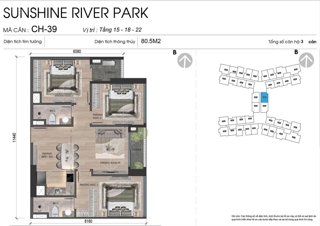 Chính thức nhận booking sunshine river park  kdt ciputra hà nội
