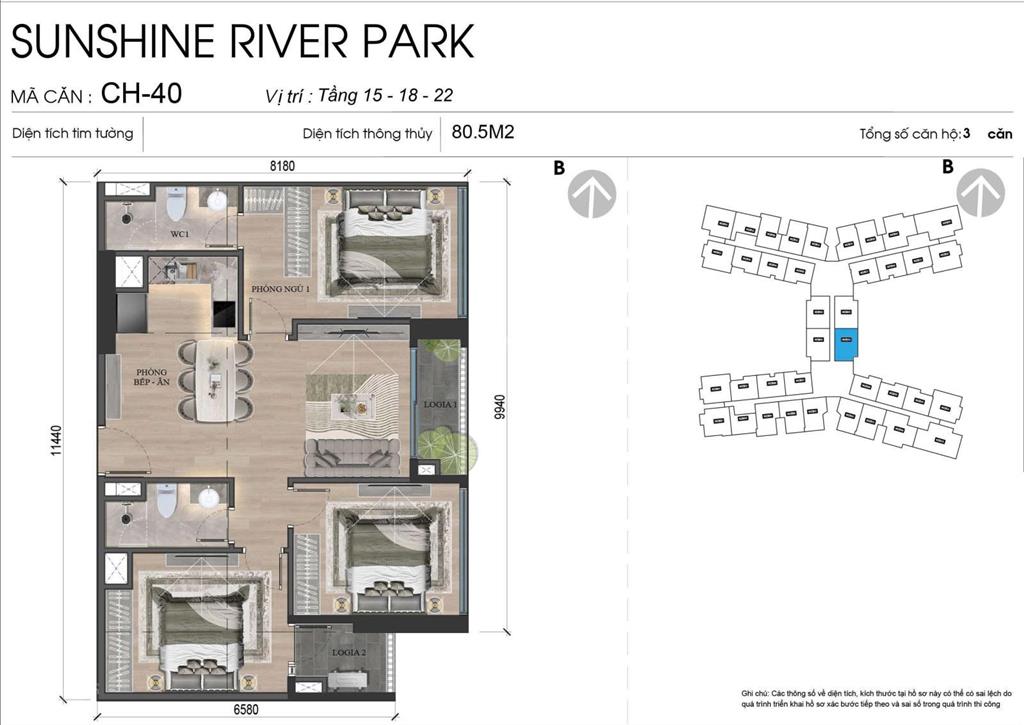 Chính thức nhận booking sunshine river park  kdt ciputra hà nội