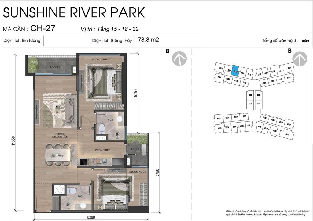 Chính thức nhận booking sunshine river park  kdt ciputra hà nội