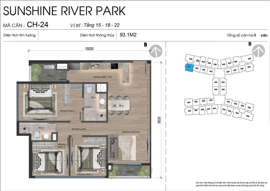 Chính thức nhận booking sunshine river park  kdt ciputra hà nội