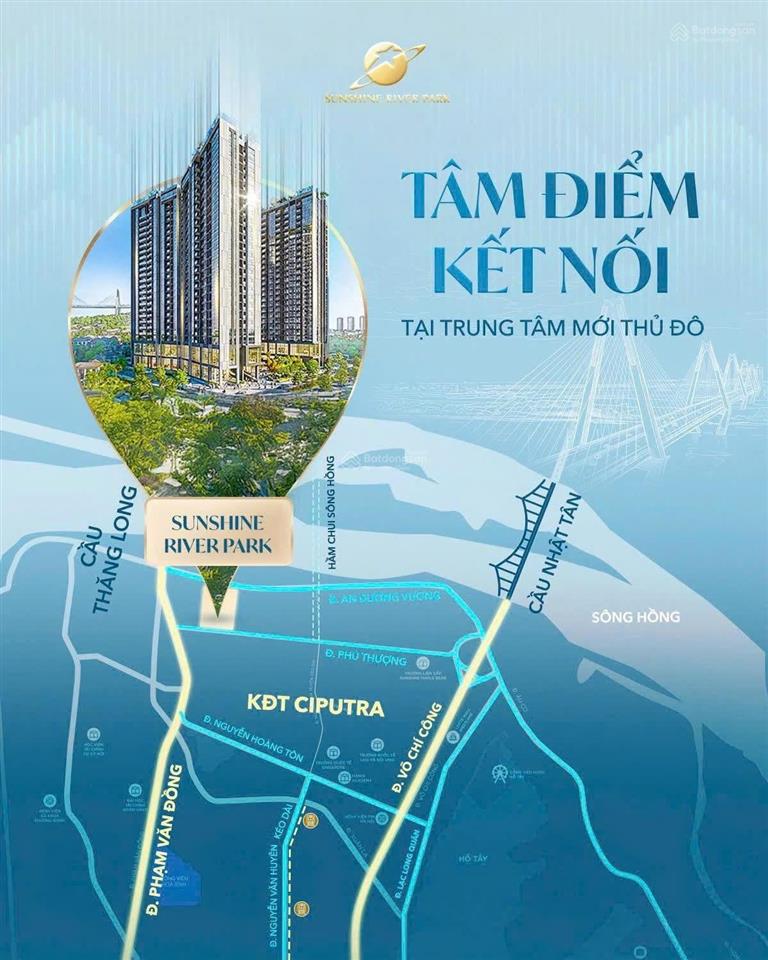 Chính thức nhận booking sunshine river park  kdt ciputra hà nội