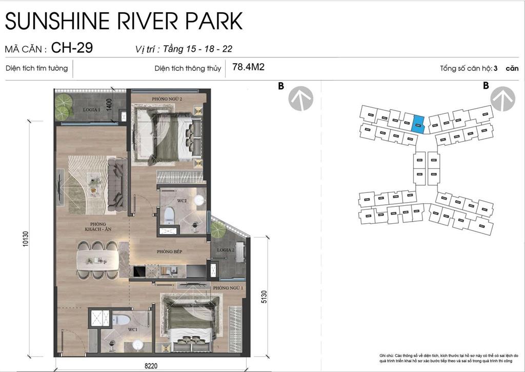 Chính thức nhận booking sunshine river park  kdt ciputra hà nội