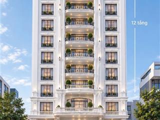 Cho thuê khách sạn 10 tầng mặt phố văn cao  ba đình, hà nội  0981 222 ***