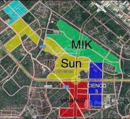 Nổi bật phân phối lô đất liền kề biệt thự da cienco 5 huyện mê linh, cạnh sun group 205 ha