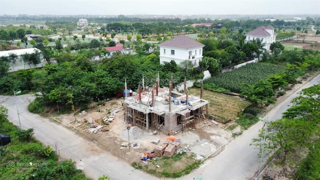 Bán đất đô thị sổ đỏ lâu dài 300m2đường 15.5m kđt cienco5, mê linh, hà nội