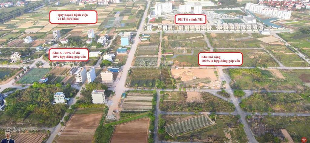 Hiếm có bán đất dãy lk06 sổ đỏ lâu dài 100m2 kđt cienco5 mê linh hà nội