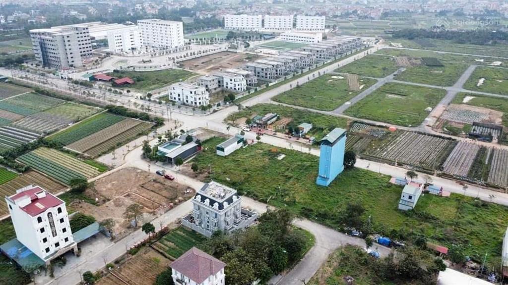 Hiếm có bán đất dãy lk06 sổ đỏ lâu dài 100m2 kđt cienco5 mê linh hà nội