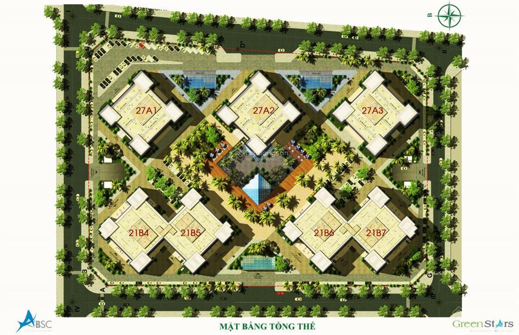 Bán gấp căn hộ 2pn 62m2 tòa 21b  green stars 232 phạm văn đồng, hoàng quốc việt