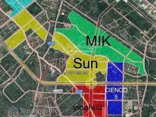 Chính chủ bán đất cienco5 mê linh lk6  lk7 khu b view thẳng đường 100m