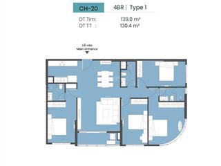 Căn hộ 4n3vs kính cong 131 m2 view hồ tại vinoceanpark2,c/ khấu 17,3%,sẵn slot ô tô,lsuat 0% 3 năm