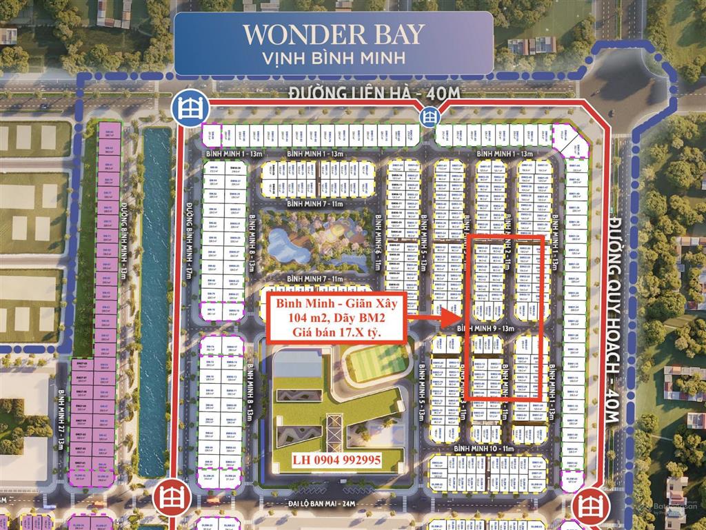 Bán nhà liền kề 104m2 giá 17 tỷ xây to 329m2 sàn khu bình minh vinhomes đan phượng,  0904 992 ***