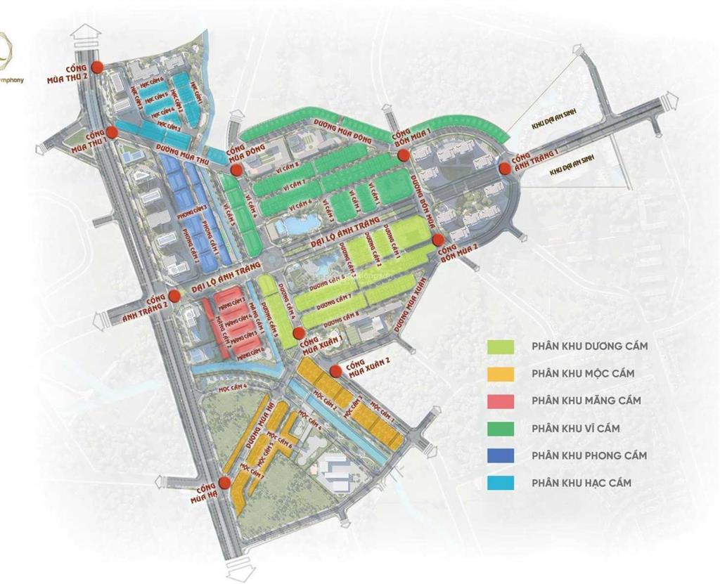 Biệt thự song lập 200m² hướng đông nam, đường 25m, giá cho nhà đầu tư