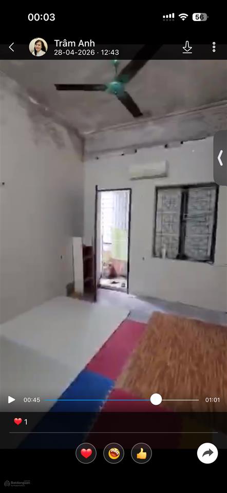 Cc bán nhà 18mx2t oto cách 20m p trường chinh 4,45 tỷ
