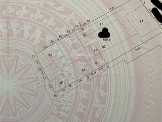 Cần bán nhà mặt phố thợ nhuộm, dt 490m2, mt 13,5m, tặng giấy phép xây dựng 10 tầng