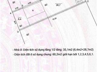 Cần bán nhà mặt phố tạ hiền, dt 60m2, mt 4m, xây 2 tầng, sổ đỏ chính chủ