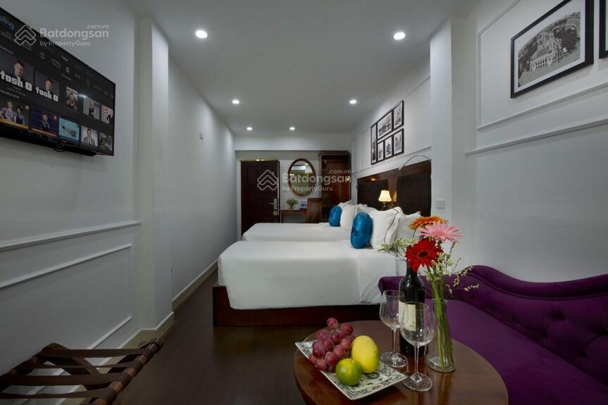 Cần bán khách sạn mặt phố hàng đồng, dt 60m2, xây 6 tầng thang máy, gồm 10 phòng