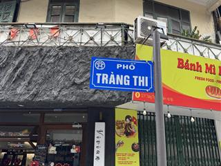 Cần bán nhà mặt phố tràng thi, căn góc 2 mặt tiền, xây 7 tầng, cầu thang máy