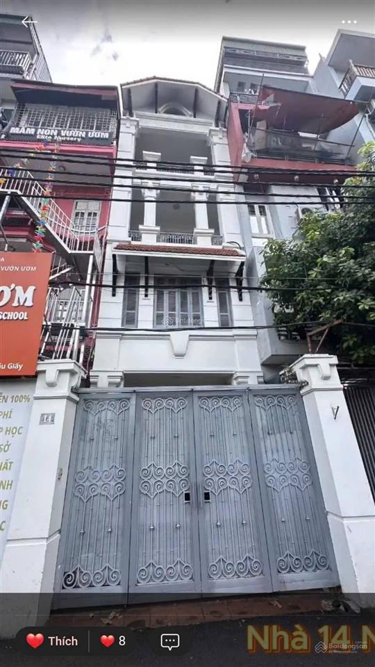 Bán nhà mặt hồ trung kính. ngõ 110 trần duy hưng, cầu giấy, diện tích 90 m2 x 5t giá bán 34.5 tỷ