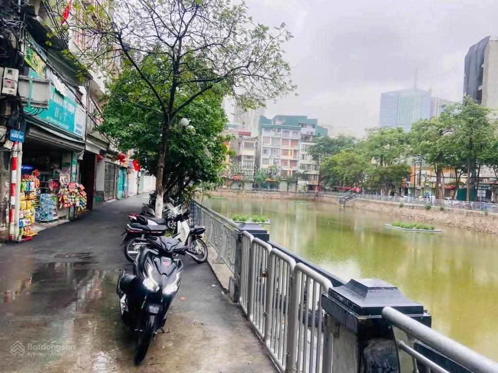 Bán nhà mặt hồ trung kính. ngõ 110 trần duy hưng, cầu giấy, diện tích 90 m2 x 5t giá bán 34.5 tỷ
