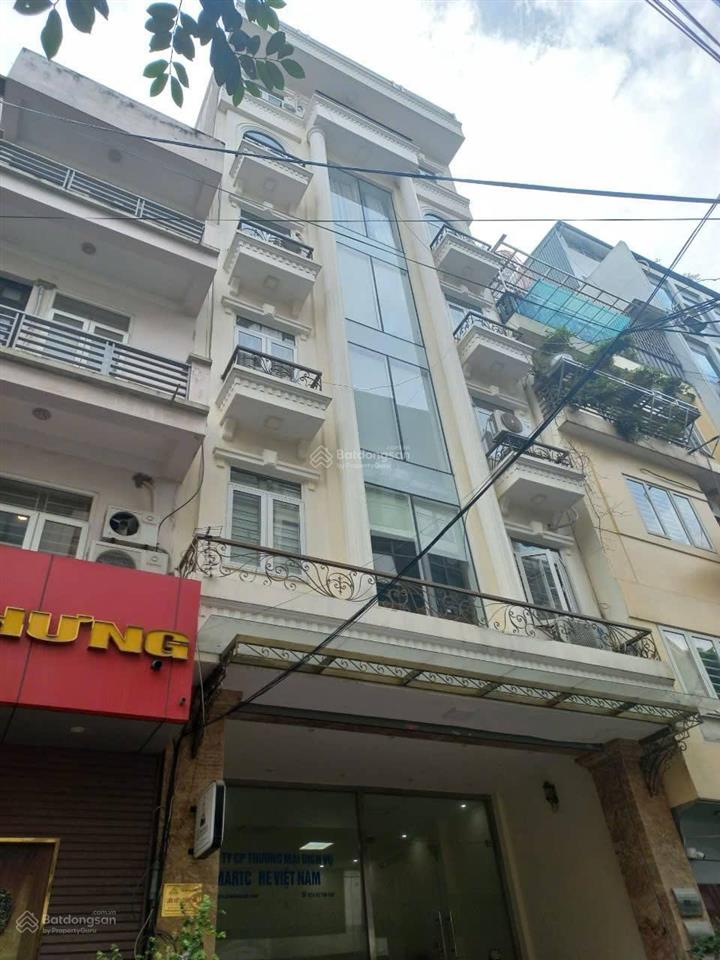 Bán tòa vp mặt đỗ quang gần nguyễn thị thập, hoàng ngân, cầu giấy dt 90 m2 xây 8 tầng giá 60 tỷ