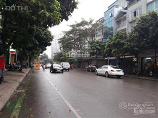 Bán gấp mảnh đất mặt tiền phố khúc thừa dụ  trương công giai, dịch vọng, cầu giấy dt 128m2 75 tỷ