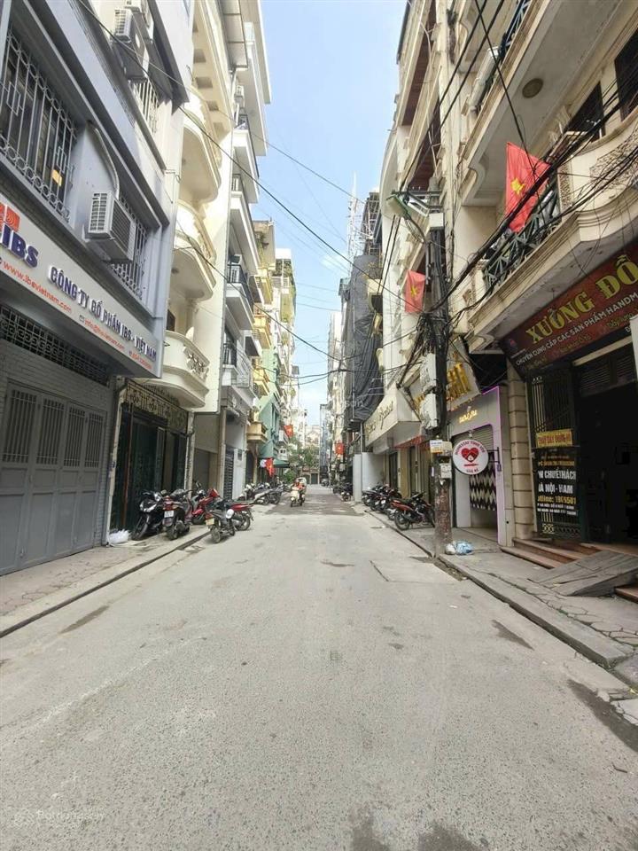 Bán nhà mặt ngõ 80 trung kính, trung hòa, cầu giấy. dt 85m² xây 8 tầng giá 42 tỷ