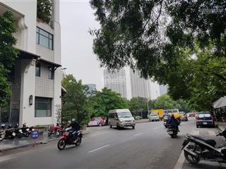 Bán biệt thự mặt phố vừa có dòng tiền vừa là lô góc 3 mặt thoáng dt 206m² xây 4 tầng giá 65 tỷ