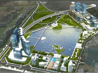 Bán lô biệt thự 209m2 góc vip mặt công viên cầu giấy 0974 681 ***