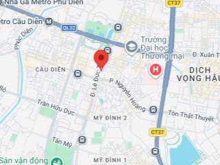 Bán nhà mặt phố lê đức thọ dt 1.520m2, xây 3 tầng, ô góc 3 mặt tiền, mt 50m, 1 sổ, đất lâu dài
