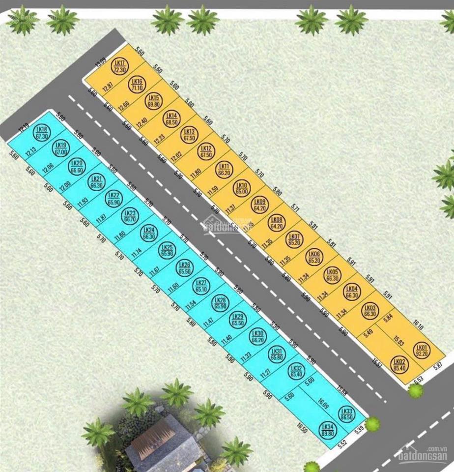 Bán lô đất chính chủ thôn khoang mái xã hạ bằng 67m2, mt 5,8m