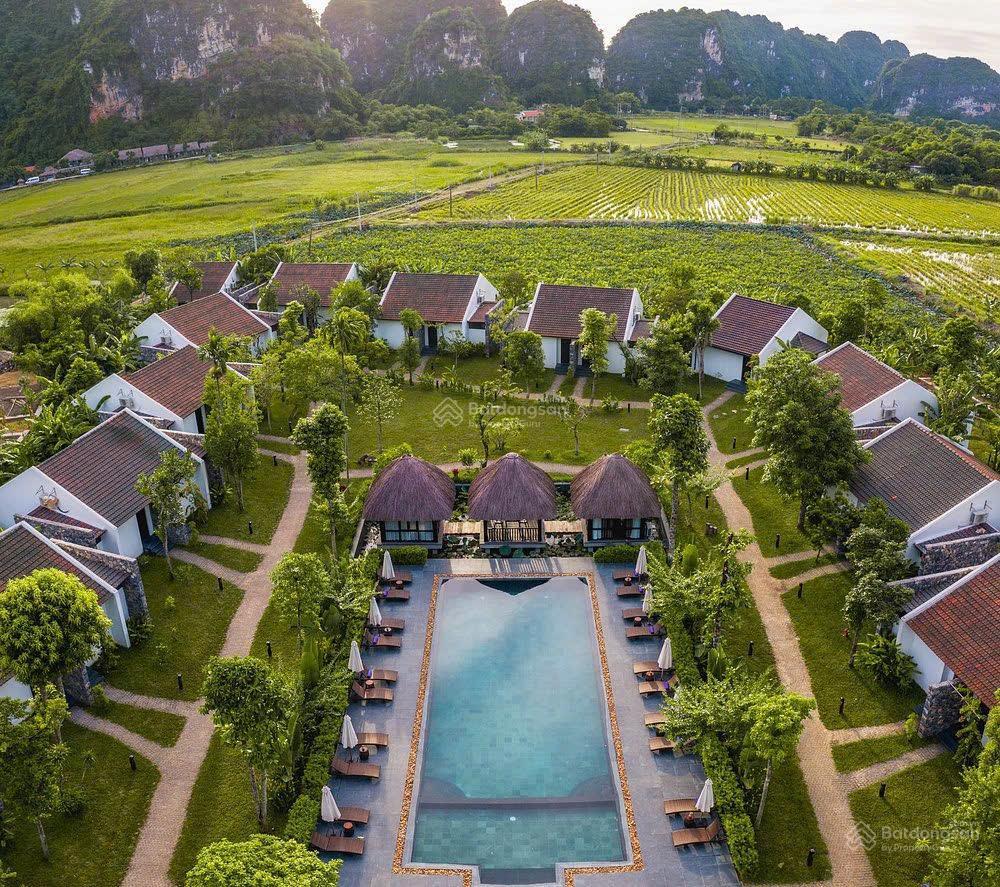 Siêu phẩm resort homestay thung nham quỹ đất 1ha 31 phòng vip doanh thu 2,4 tỷ/tháng