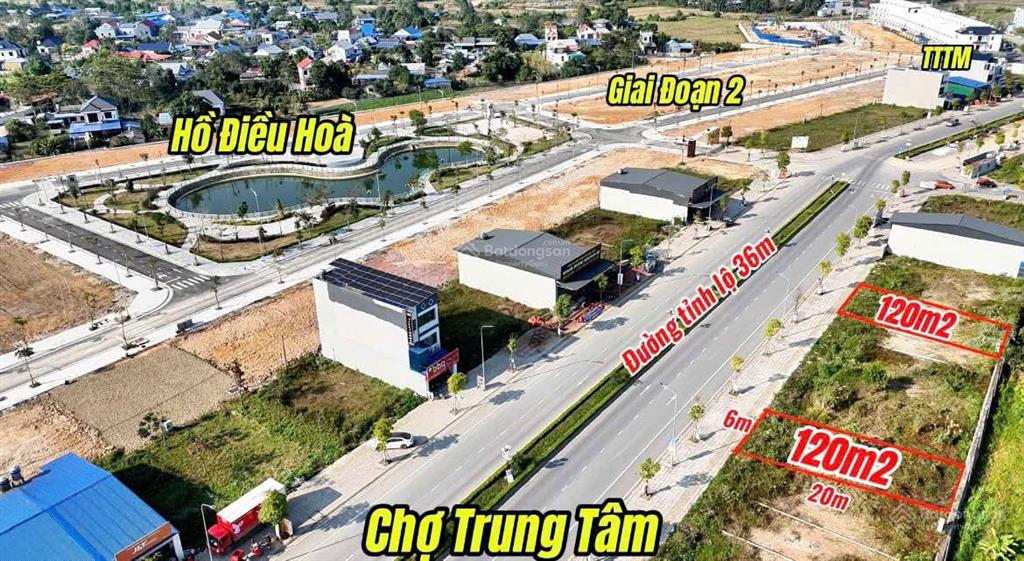 Bán đất nền dự án mặt đường 36m, đầy đủ tiện ích hồ điều hòa, tttm, chợ, trường học