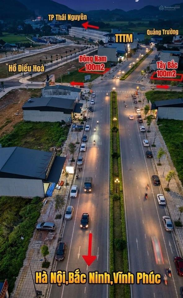 Bán đất nền dự án mặt đường 36m, đầy đủ tiện ích hồ điều hòa, tttm, chợ, trường học
