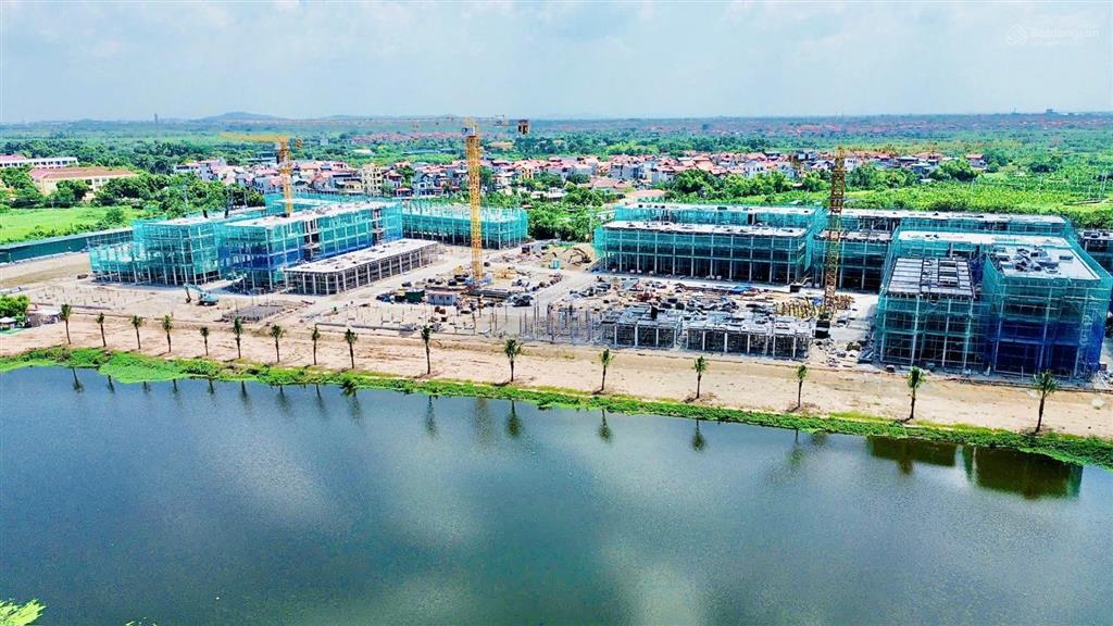 Chính chủ bán liền kề ven sông tự nhiên phú thị riverside chỉ từ 10 tỷ/ căn.  0912 850 ***