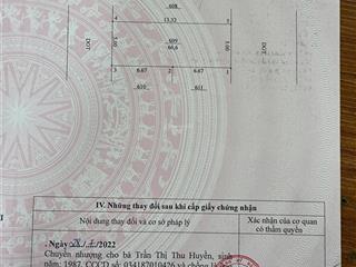 Bán đất đấu giá khu cửa thảm thọ an 66.6m2 mt5m